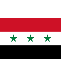 Fahne: Flagge: Iraq 1963-1991