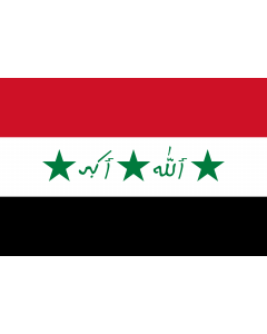 Drapeau: Iraq 1991-2004