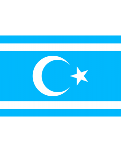 Drapeau: Iraq Turkmen Front | Vectorized version of Flag of Iraq Turkmen Front