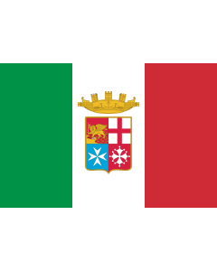 Fahne: Flagge: Naval Ensign of Italy