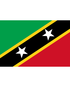 Bandiera: Saint Kitts e Nevis