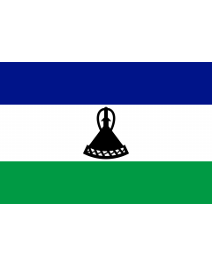 Bandiera: Lesotho