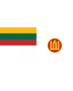 Fahne: Flagge: Lithuanian Minister of Defence s
