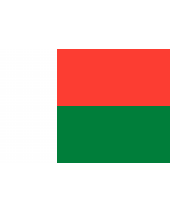 Fahne: Flagge: Madagaskar