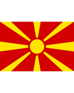 Bandiera: Repubblica di Macedonia