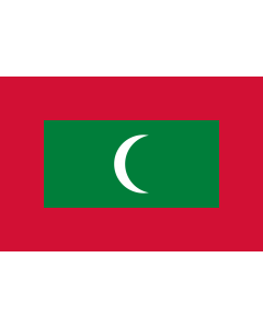 Drapeau: Maldives