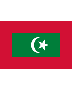Drapeau: President of Maldives | Presidential standard of the Maldives