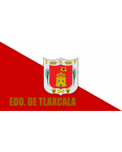 Fahne: Flagge: Tlaxcala