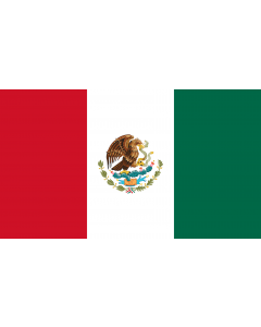 Fahne: Flagge: Mexico  reverse