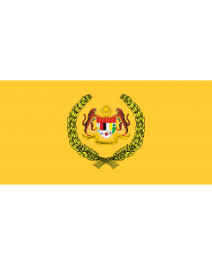 Fahne: Flagge: Supreme Head of Malaysia | Yang di-Pertuan Agong / بنديرا يڠ د-ڤرتوان اݢوڠ