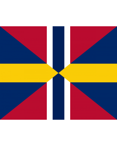 Bandiera: Union Jack of Sweden and Norway 1844-1905