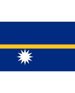 Drapeau: Nauru