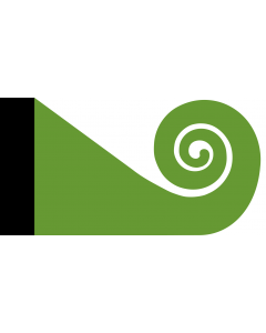 Bandiera: Koru | This image shows the popular Koru Flag