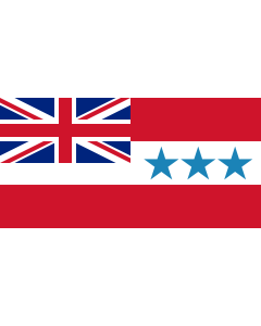 Flag: Rarotonga  now Cook Islands  from 1858 to 1893