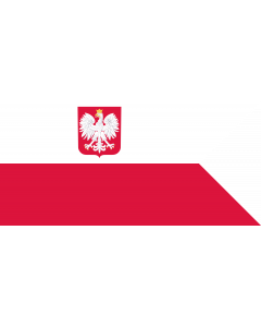 Drapeau: Naval Ensign of Poland