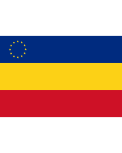 Bandiera: Romanian minority in Serbia | Serbia rumeenlaste lipp | Rumunjske nacionalne manjine u Srbiji | Флаг румын в Сербии