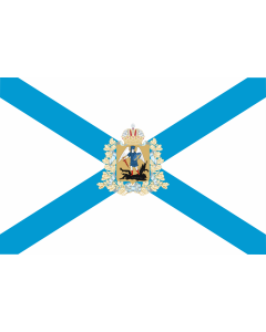 Drapeau: Oblast d'Arkhangelsk