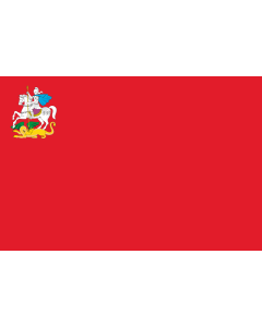 Drapeau: Oblast de Moscou