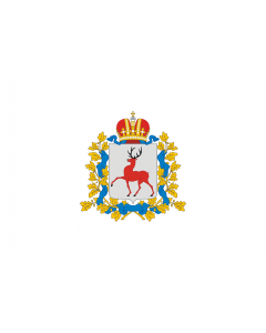 Drapeau: Oblast de Nijni Novgorod