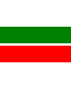 Drapeau: Tatarstan ou République du Tatarstan