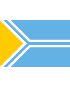Bandiera: Tuva | Tyva Republic |  Touva ou République de Touva | Tuvá | Tyva | Парчами Тува