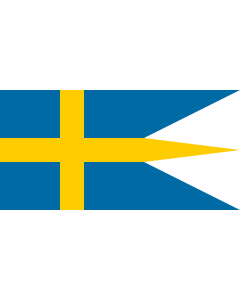 Drapeau: Naval Ensign of Sweden