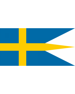 Fahne: Flagge: Naval Ensign of Sweden