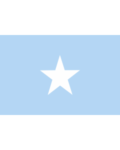 Fahne: Flagge: Somalia Sky Blue