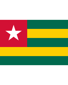 Drapeau: Togo