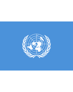 Drapeau: Organisation des Nations unies, ONU