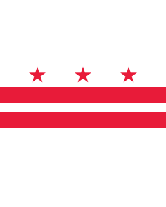 Fahne: Flagge: Washington, D.C.