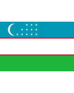 Bandera: Uzbekistán