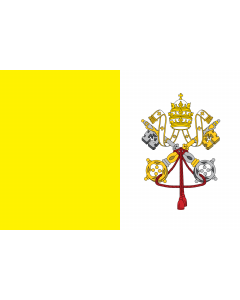 Drapeau: Vatican (Saint-Siège)