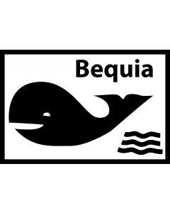 Drapeau: Bequia | Unofficial flag of Bequia island/St | Inoffizielle Flagge der Insel Bequia/St