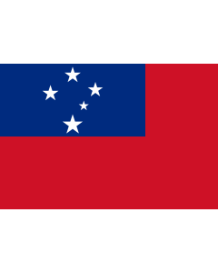 Fahne: Flagge: Samoa