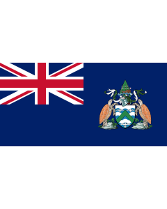 Fahne: Flagge: Ascension Island