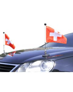  Coppia  Supporto per Auto con adesivo Magnetico Diplomat-1 Svizzera