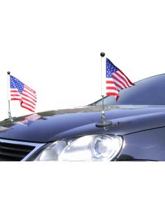  Coppia  Supporto per Auto con adesivo Magnetico Diplomat-1 Stati Uniti d'America