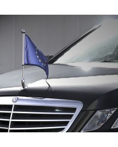  Porte-drapeau de voiture Diplomat-Star pour berline Mercedes-Benz  pour Mercedes-Benz C (W204), E (W211, W212, W213), S (W221, W222, W223)