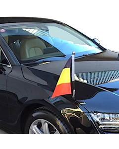  Porte-drapeau de voiture Diplomat-Z-Chrome 