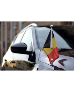  Support de drapeau pour véhicule Diplomat-Z-Chrome-PRO Belgique