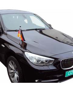  Porte-drapeau pour voiture Diplomat-Z Allemagne avec blason d'autorités publiques 