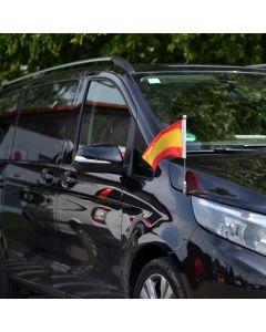  Support de drapeau pour véhicule Diplomat-Z-Chrome-PRO Espagne
